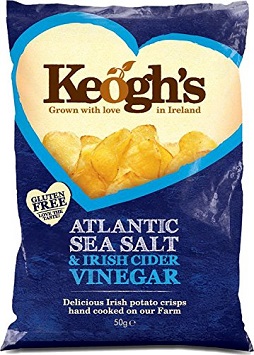 Keoghs Dubliner Salt and Vinegar Crisps