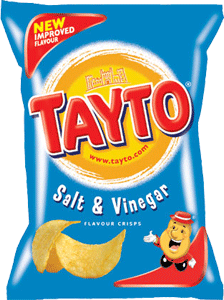 Tayto Salt and Vinegar Crisps