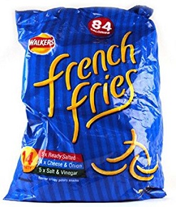 Walkers French Fries Cheese and Onion