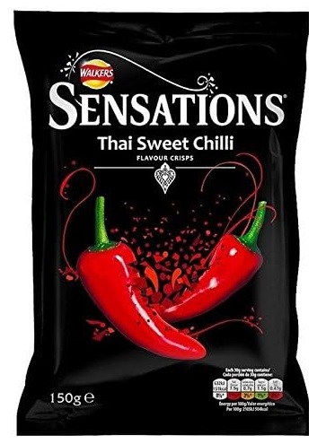 Walkers Sensations Thai Sweet Chilli Crisps