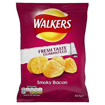 Walkers Smoky Bacon Crisps